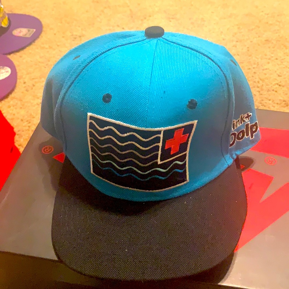 Pink+dolphin snap back